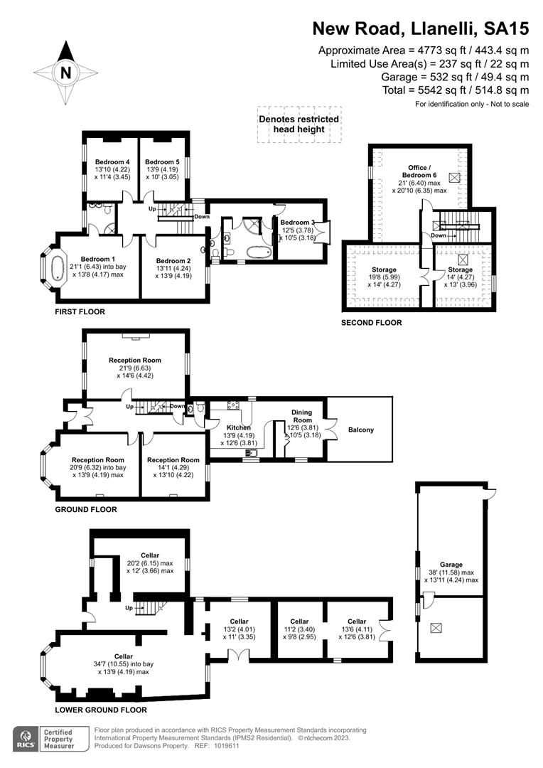 New Road, Llanelli, £550,000 Dawsons Property